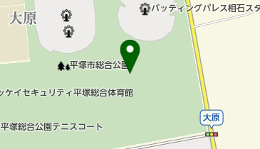 平塚市総合公園宿泊研修所の地図画像