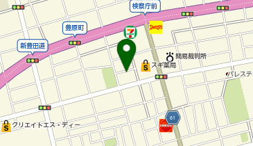 つたや質店の地図画像