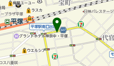 平塚公証役場の地図画像