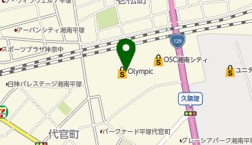OSC湘南シティの地図画像