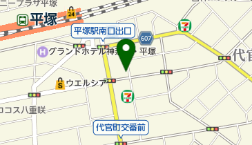 朝日ソーラー株式会社平塚支店の地図画像