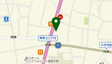 かめや釣具株式会社平塚店の地図画像