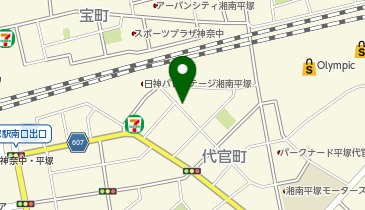 東日本電気エンジニアリング株式会社平塚サービスセンターの地図画像