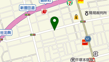 よろづや端山商店の地図画像