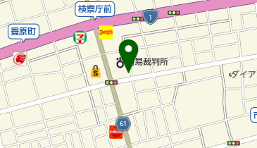 美容室ちあふるマムの地図画像