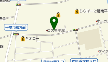 平塚化成株式会社の地図画像
