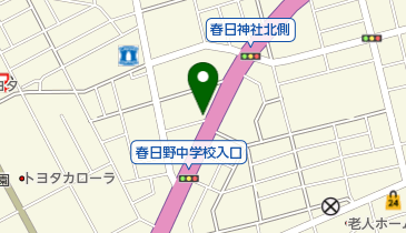 爬虫類EGGの地図画像