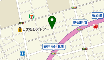 アポロ理容店の地図画像
