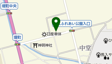 平塚食堂の地図画像