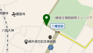 かまくら梅やの地図画像