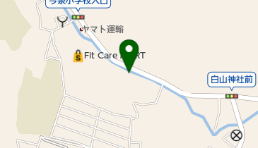 栗島ガラス店の地図画像
