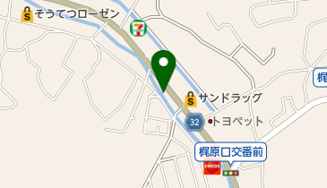 サナミデンキの地図画像