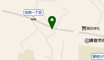 日本キリスト教団鎌倉恩寵教会の地図画像