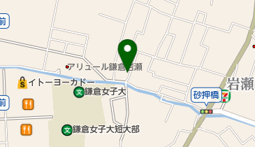 クリーニングショップサニー 岩瀬店の地図画像