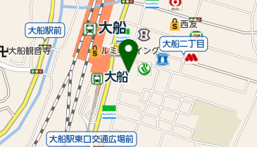 靴のヨコハマヤ 大船仲通り本店の地図画像