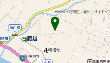 東漸寺の地図画像