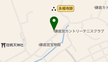 鎌倉宮カントリーテニスクラブの地図画像