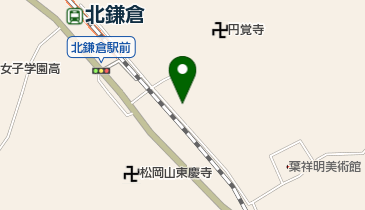 北鎌倉古民家ミュージアムの地図画像