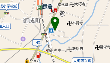 小町園の地図画像