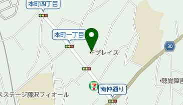 藤沢市 藤沢公民館の地図画像