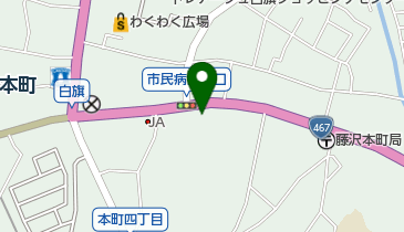 藤沢市 藤沢公民館 分館済美館の地図画像