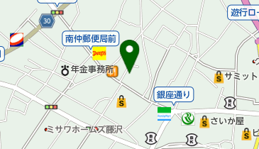 藤沢将棋センターの地図画像