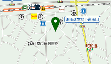 湘南書芸院の地図画像