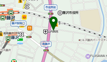 貸衣裳錦藤沢店の地図画像