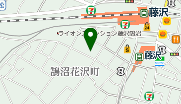 日本キリスト教団 藤沢教会の地図画像