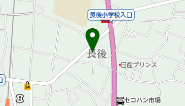 池田屋靴店の地図画像