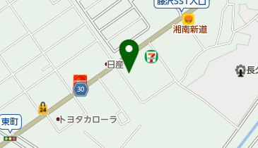 アガコスメティック湘南販売の地図画像