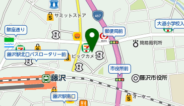 ダンロップスポーツクラブ藤沢の地図画像