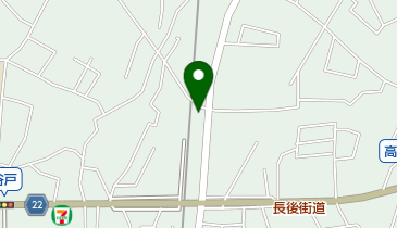 矢部建設株式会社の地図画像