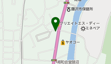 揚げもの屋藤沢店の地図画像
