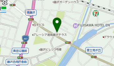 タックルベリー湘南本店の地図画像