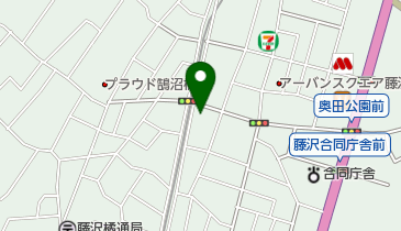 藤沢釣具センターの地図画像