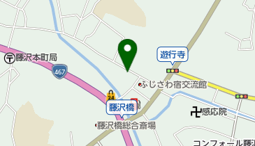 笹子動物病院の地図画像