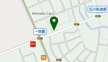 インセンス美容室の地図画像