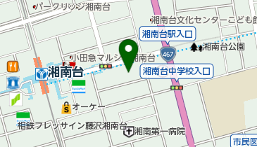 おしゃれ貴族の地図画像