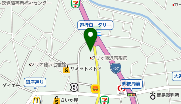 フリップアンドコーの地図画像