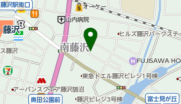 ミキモト化粧品藤沢営業所の地図画像