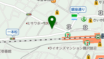 住友林業ホームサービス株式会社藤沢店の地図画像
