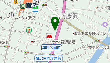 住友生命保険相互会社湘南支社 藤沢中央支部の地図画像