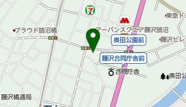 富国生命保険相互会社 湘南支社の地図画像