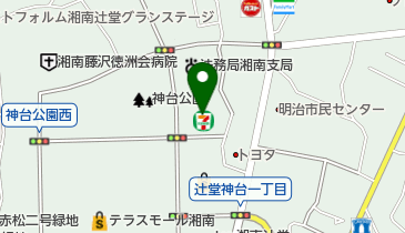 明治安田生命 辻堂営業所の地図画像