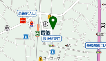 アイザワ理容店の地図画像