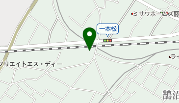 かじはら理容店の地図画像