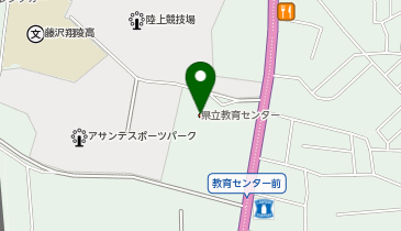 神奈川県出先機関 教育機関 総合教育センター 善行庁舎の地図画像