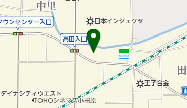 とらい体操クラブの地図画像