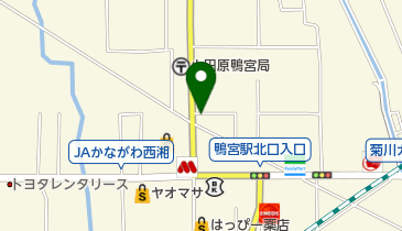 鴨宮治療院の地図画像